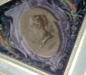 Medaglione con Paolina Bonaparte, particolare
